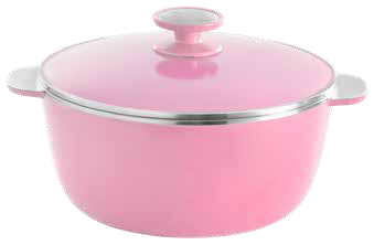 Cacerola 24 cm Rosa