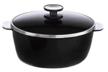 Cacerola 24 cm Black