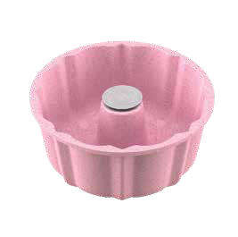 Savarín 18 cm Rosa/Terra