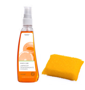Limpiador desengrasante naranja 200 ml + esponja